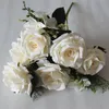 European Fake Roses (10 heads/bunch) 18.9" Length Simulation Autumn Rose for Wedding Home Decorative Artificial Flowers