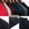 Мужские свитера одежда 2021 для мужчин у шеи с короткими рукавами Пуловеры негабаритные водолазки
