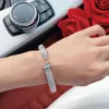 Celebrità di Internet vite trapano completo chiodi Bracciale Braccialetti d'oro Braccialetti da donna Punk per regalo di lusso di qualità superiore