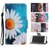 Cartoon wolf Owl Flower Rose Bear Star Leather Wallet Card stand Flip back Case for Huawei P30 P40 PRO P30 P40 LITE Y5P Y6P Y7P P SMART 2020