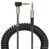 2020 новый 3,5 мм мужчина мужчина мужчина аудио кабель Jack 3 5 кабель AUX для динамика наушников iPhone Samsung Car MP3 / 4 мобильный телефон AUX кадр