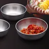 100 pezzi piatto di salsa in acciaio inossidabile cucina salsa di soia piccolo piatto piatto da immersione ciotola condimento contenitore per condimenti 8 cm x 3 cm LX2618