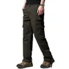 Men's Pants Mens Cargo Casual Multi Pockets Large Size 3XL Tactical Men Outwear Army Straight Slacks Long Trousers1