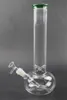 bicchieri classici bong per acqua in vetro narghilè bruciatore a nafta da 14 pollici dab rig giunto da 18 mm per accessori per fumatori