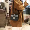 Nuovo-2020 nuove borse a tracolla in alligatore borse a catena firmate da donna borsa a tracolla in pelle PU di lusso per le donne piccole borse con patta Famale