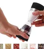 Shaker Pepper Dual Salt Pepper Mill Hourglass Kształt Spice Młynek Kuchnia Narzędzie Sól I Piepnia Młynek Shaker Mill Ljjk2378