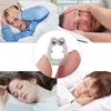 Opieka zdrowotna Silikon Magnetyczny Anty Chrapanie Chrapanie Clip Nose Taca Sleeping Help Adea Guard Night Urządzenie z Case YDL059