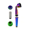 HORNET Metal Gemstone Smoking Pipe Portable Smoking Pipe Zinc Alloy Detachable Smoke Tobacco Pipes Smoking Accessories