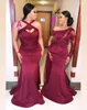 2020 Mermaid Dama de Honra Vestidos Sul-Africano Convidado Do Casamento Vestidos de Festa Doméstica de Honra Vestido Plus Size