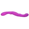 MLSice Silicone Double Ended Dildo Dual Penis Head Long Penis Wand Massager Stick Adult Sex Toys for Lesbian Female Masturbation M7104360
