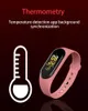 Produit électronique Sports Watch M4 Pro Band de fitness Température corporelle Bracelet Smart Silicone9119516