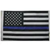 6Types 90 * 150см Флаги BlueLine США Полицейские 3x5 Foot Thin Blue Line Флаг США черный, белый и синий американский флаг с латунными креплениями SN4460