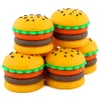 Recipiente de Hamburger Acessórios para Fumar Recipiente de Silicone Jar Cera Concentrado de cera 5ml Recipientes de silicone para ceras poetable