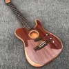 Factory Direct s 6string elettrico chitarra acustica Acoustic Dualpurpose Guitar Rose Wood Taste Rose Wood Bridge5321667