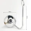 GIANT BALL ANAL HOOK metallo butt plug ano scoreggia mastice schiavo massaggiatore prostatico BDSM giocattolo del sesso per gli uomini 2019 nuovo design giocattoli anali CX20072881787