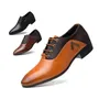 Italian Formal Mens Shoes Leather Wedding Dress Man Oxford Shoe for Men Office Scarpe Uomo Eleganti Laarzen Dames