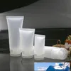 5ml 10ml 15ml 20ml 30ml 50ml 100mlの透明なプラスチックローションの柔らかい管の梱包ボトルのサンプルの空の化粧品化粧品クリーム容器WX9-293