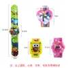 Yibei Gift Electronic Toy Children039s Electronic Cartoon Snap Watch Waterproof Boy and Girl Pat Watch6075930