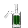 Roken Accessoires 8 Arms Tree Ash Catcher 90 45 graden voor Bongs Glass Water Pipe Bubbler hebben blauw en groen