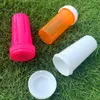 20 Dram Push "N" Turn Vial Container plástico acrílico Herbal stash Jar Pill Bottle Caso Caixa de Tabaco Herb Container Smoking Water Pipe