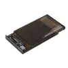 6 GBPS 2TB 2.5 "USB 3.0 SATA HDD BOX HDD Hårddisken Naken Externt HDD-kapsling Transparent Väska