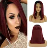 Micro braid wig african american braided wigs for women long straight with marley Synthetic Lace frontal wig perruques de cheveux factory