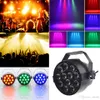 LED PAR 18W RGB LED -scenlätt Par Light med DMX512 för Disco DJ Projector Machine Party Decoration Stage Lighting7988412