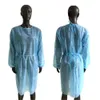 Koruma Elbisesi Tek Kullanımlık Koruyucu İzolasyon Giyim Toz Geçirmez Tuş Kadın Erkek Anti-sis Anti-Parçacık İzolasyon Takım 3 Renkler