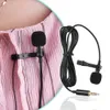 Typ C Interfejs Telefon Mikrofon 1.5 M Mini Przenośny Mikrofon Classenator Clip-on Lapel Lavalier Mic Przewodowy 3.5mm Micropohnes