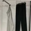 Pileli Sweatpants Erkekler Kadınlar 1 yüksek kalitede Katı Renk Koşucular İpli Streetwear Pantolon pantolon