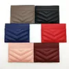 Hight Quality Men Women Credit Card Holders Mens Genuine Leather Mini Bank Card Holder Small Slim Wallet Wtih Box260J