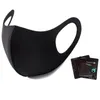 Masque de fête 3D environnement extérieur anti-poussière brouillard poussière bouche masques anti-poussière respirant lavable pour adulte soie de glace avec sac de vente au détail