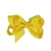 Girls039 Head Pieces Hair Clips Headware Colorful Ribbon Bow Hairpins Children Accessories6262275