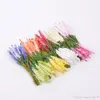 Mini Pe Lavendel Artificial Flowers for Wedding Home Decoration DIY Craft Present Bride Wreath Scrapbooking Fake Flower