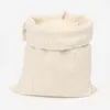 50 piezas de bolsas de joyería de joyería de joyas de algodón Bolsas de regalo de dulces de boda suministros de envoltura logo personalizado Sachet Sack T2267T