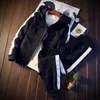 Erkek Setleri Moda Spor Eşofman Takımları erkek Hırka Hoodies + Pantolon Rahat Dış Giyim Koşu Hombre Completo Suits