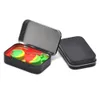 Cournot Metal Storage Case 1Set 4 i 1 Silicone DAB Container Non-Stick BHO vaxbehållare för DABS Butan Hash Oils Box