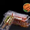 Jednorazowe plastikowe wielokrotne użycie do przechowywania pudełka posiłek do przechowywania pudełka na lunch pojemniki wielokrotnego użytku domowe lunchbox yq02095