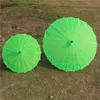 中国色の布傘傘ホワイトピンクパラソル中国伝統的なダンスカラーパラソル日本のシルク小道具C719