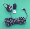 3.5mm noir 50Hz-20KHz micro externe GPS Audio stéréo Microphone voiture Portable Bluetooth microphone monté sur voiture