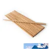 Réutilisable Cuisine Sushi Alimentaire Baguettes Nouilles En Bois Naturel Baguettes Cuisine Saine Frit En Bois Super Long Baguettes BH1587 TQQ