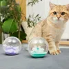 Pet Automatic Tumbler With Butterfly Electric Plastic Ball Interactive Cat Teaser Toy T200720