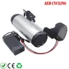 EU US free shipping and taxes For beach cruiser bike bottle down tube 36V 14.5Ah high capacity Li-ion ebike battery with charger