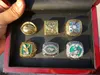 3 peças Miami 1972 1973 1984 Dolphin s American Football Team Champions Championship Ring Set com caixa de madeira Souvenir Men Fan Gift 2020