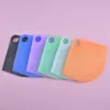 휴대용 방진 페이스 마스크 홀더 케이스 보관 클립 가방 습기 방지 커버 주최자 6 색 마스크 실리콘