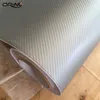 10 cores de fibra de carbono 4D Vinyl Film para o pleno envoltório carro Bolha Foil Com Air Tamanho 1.52x30M / Roll