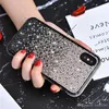 Luxe Glitter Cristal Strass Gradient Color Case Pour Samsung S20 S10 Note10 iPhone 11 Pro X XS Max XR 8 7 Plus Diamond Cover Shell
