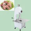 Desktop Electric Slicer Saw Bone Machine Meat Meat Slicer Rostfritt stål Tick Mark Aluminium Alloy Body High Power Power3123943