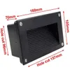 DHL LED 계단 빛 3W 지하 램프 IP67 데크 단계 Paitio Recessed inground 조명 바닥 정원 풍경 벽 야외 조명