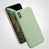 Custodie per telefoni in silicone opaco ultrasottile per Apple Iphone 14 13 12 11 Pro Max 11Pro 12Mini 13Mini 12Pro 13Pro 14Plus 14Pro Cover posteriore morbida in TPU color caramella